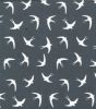 Cotton Print Fabric | Swallow Silver