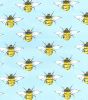 Cotton Print Fabric | Bumble Bee Sky