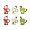 Christmas Embellishments | Cosy Festive Drink, 6pcs