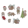 Christmas Embellishments | Festive Sloths, 8pcs