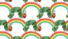 The Very Hungry Caterpillar Fabric | Rainbow