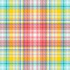 Feed The Bees Fabric | Plaid Multi