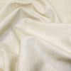 John Louden Linen Texture Fabric | Ivory