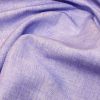 John Louden Linen Texture Fabric | Lilac
