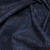John Louden Linen Texture Fabric | Navy
