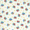 Moda 30s Playtime Fabric | Floral Sprig Eggshell