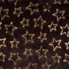 Fun Faux Fur Fabric | Universe Sequin Star Gold