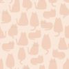 Whiskers & Dash Fabric | Whiskers Pale Pink