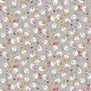 Santa Express Makower Fabric | Snowman Grey