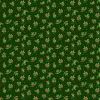 Classic Foliage Makower Fabric | Holly Spray Green