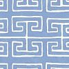 Chinoiserie Fabric | Meander Blue