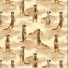 African Safari Fabric | Meerkat