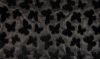 Faux Leather Fur Cut Out Fabric | Butterfly Black