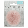 Luxury Faux Fur Pom Poms | Light Pink, 60mm