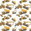 Rose & Hubble 60" Digital Cotton Fabric | Heavy Machinery 