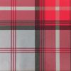 Oil Cloth Fabric | Highland Check Red