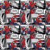 Licensed Cotton Fabric | Marvel Spiderman Comic Panels