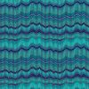 Henna Fabric | Moire Stripe Turquoise