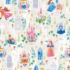 Little Brier Rose Fabric | Fairytales Parchment