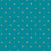 Little Brier Rose Fabric | Crowns Teal