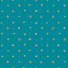 Little Brier Rose Fabric | Crowns Teal