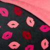 Super Soft Fleece Design & Block Colour Back | Lips Grey