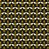 Buzzworthy Fabric | Bee Geo Black / Gold - Metallic