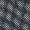 Moda Whispers Metallic Fabric | Crosses Silver On Black