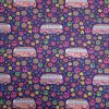 Cotton Rich Jersey Fabric | Neon - Groovy Royal