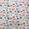 Winceyette Fabric | Cats Cream