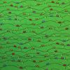 Winceyette Fabric | Ladybug Green