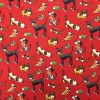 Winceyette Fabric | Dogs Red