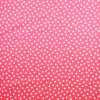 PU Printed Waterproof Raincoat Fabric | Spots Pink