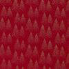 Stitch It, Festive Sparkle Fabric | Dusty Xmas Tree Red