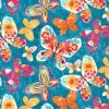 Good Vibes Fabric | Butterflies