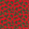 Christmas Fun Fabric | Holly Red