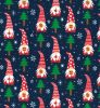 Christmas Fun Fabric | Christmas Gonk Blue
