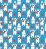 Christmas Fun Fabric | Festive Polar Bear