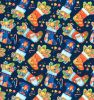 Christmas Fun Fabric | Full Christmas Stockings Navy