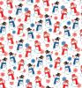 Christmas Fun Fabric | Happy Snowmen
