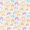 Wide Width Licensed Cotton Fabric | Rainbows