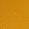 Cotton Rich Jersey Fabric | Foil - Anchors Ochre
