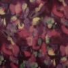 Glasgow Print Coating | Abstract Floral Rich Purple