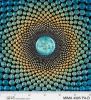 Mindful Mandalas Fabric - P&B Textiles | Panel - Blue Ray