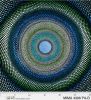 Mindful Mandalas Fabric - P&B Textiles | Panel - Blue Tunnel