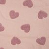 Super Soft Fleece | Hearts Peach