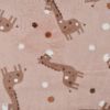 Super Soft Fleece | Giraffe Peach