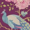 Chic Escape Tilda Fabric | Peacock Tree Grape