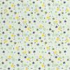 Cotton Print Fabric | Scattered Blooms Pale Green
