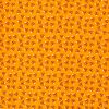 Cotton Print Fabric | Vibrant Burst Orange